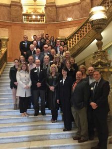 2017 Grand Junction Area Chamber Legislative Trip Participants Photo