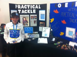 Young Entrepreneur Tradeshow Booth Featuring Practical Tackle