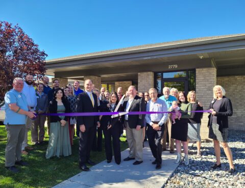 Member Ribbon cutting - Kain & Burke