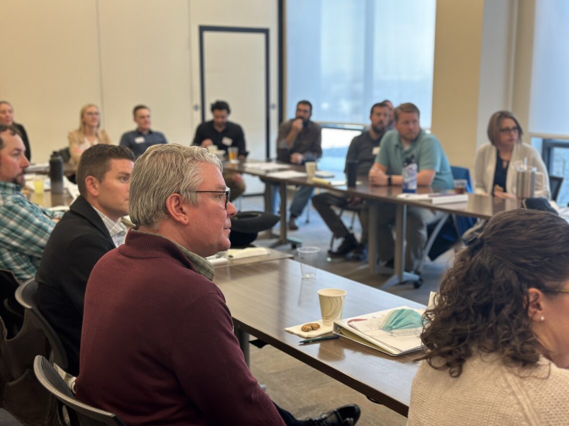 2 - helathcare class participants listening