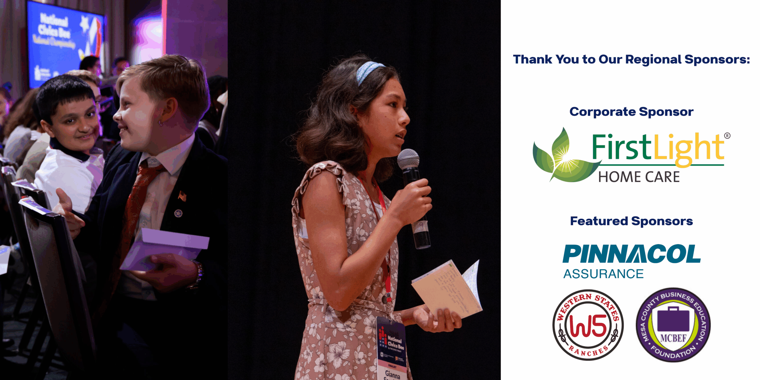 National Civics Bee Banner