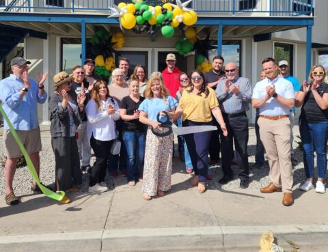 Diplomats at Ribbon Cutting