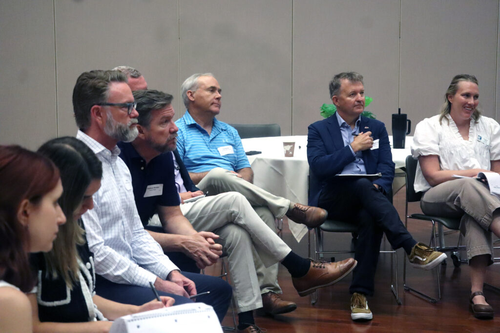 Community members listening at the Colorado Competitiveness Roundtable August 2026
